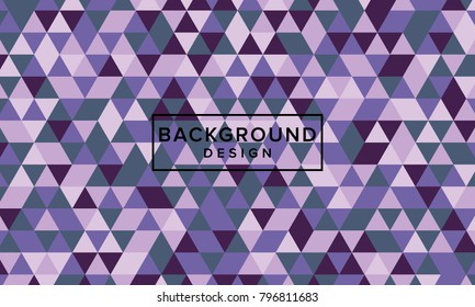 Abstract Colorful Triangular Background Design Vector Template