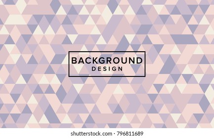 Abstract Colorful Triangular Background Design Vector Template