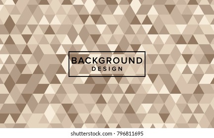 Abstract Colorful Triangular Background Design Vector Template