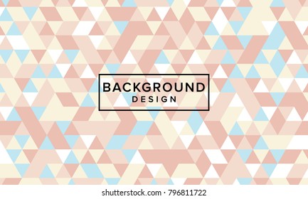 Abstract Colorful Triangular Background Design Vector Template