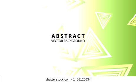 Abstract colorful triangular background with gradient color - Vector