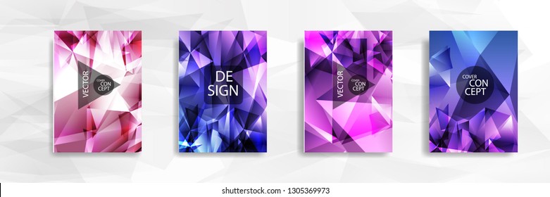 Abstract colorful and triangular background ready in eps 10