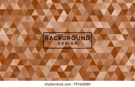 Abstract Colorful Triangular Background Wallpaper Design Vector Template