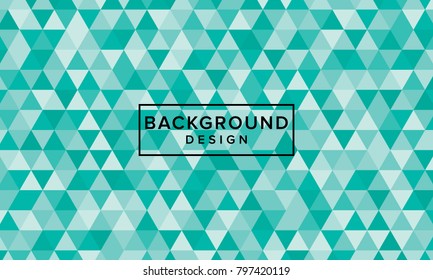 Abstract Colorful Triangular Background Wallpaper Design Vector Template