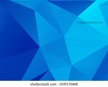 Abstract colorful triangular geometric crystal background vector