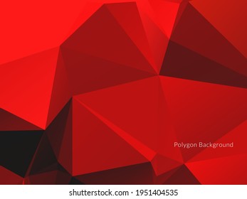 Abstract colorful triangular geometric crystal background vector