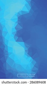 Abstract colorful triangular low poly style vector background,Vector illustration