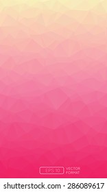 Abstract colorful triangular low poly style vector background,Vector illustration