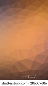 Abstract colorful triangular low poly style vector background,Vector illustration