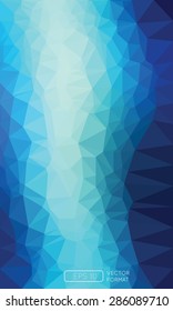 Abstract colorful triangular low poly style vector background,Vector illustration