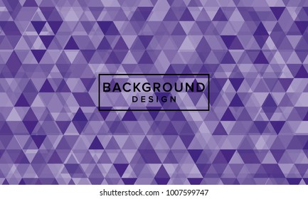 Abstract Colorful Triangular Wallpaper Background Design Vector Template