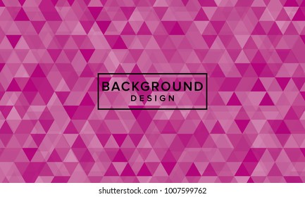 Abstract Colorful Triangular Wallpaper Background Design Vector Template