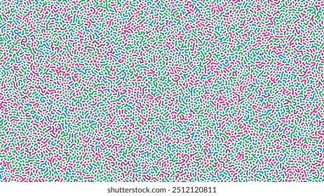 ABSTRACT COLORFUL TURING PATTERN ROUGH DESIGN REACTION DIFFUSION BACKGROUND VECTOR GOOD FOR WALLPAPER, COVER,POSTER 
