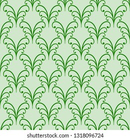 Abstract colorful twig seamless pattern. Fashion graphic color background design. Modern stylish abstract texture. Colorful template for prints, textile, wrapping, business, etc. Vector illustration