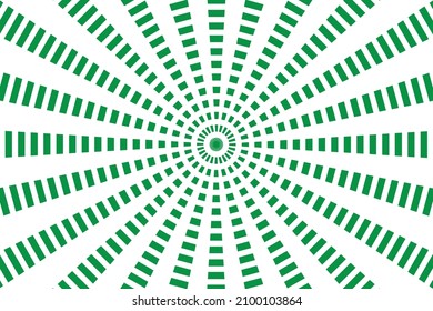 Abstract colorful twirl style, green and white color background. Vector illustration.