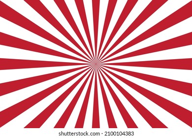 Abstract colorful twirl style, red and white color background. Vector illustration.