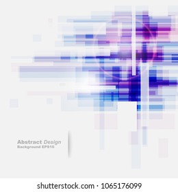 Abstract Colorful Various Rectangle overlap Background Design. Geometric Style.