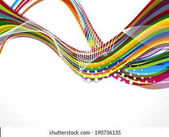 Abstract Colorful Vector Background