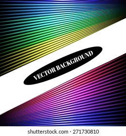 Abstract colorful vector background