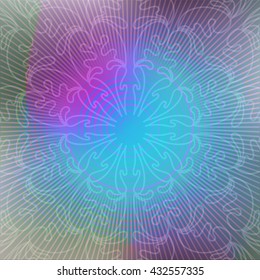 Abstract colorful vector background.