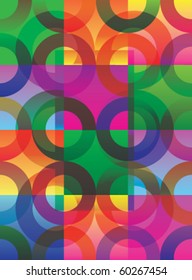Abstract colorful vector background