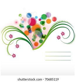 abstract colorful vector background
