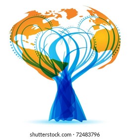 abstract colorful vector background