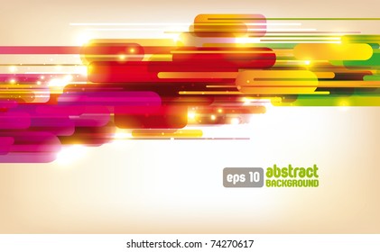 Abstract colorful vector background