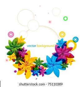 abstract colorful vector background