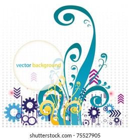 abstract colorful vector background