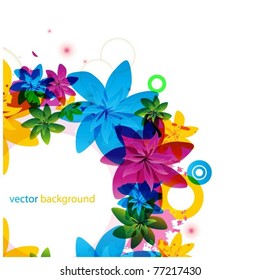 abstract colorful vector background