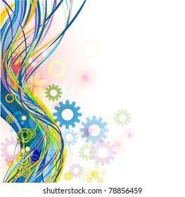 abstract colorful vector background
