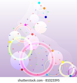 Abstract colorful vector background