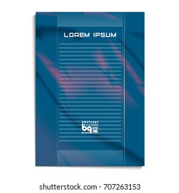 Abstract colorful vector background. Banner with sample text lorem ipsum. Vector illustration. Conceptual design. 