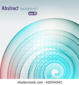 Abstract colorful vector background. Blue, white, pink colors. 