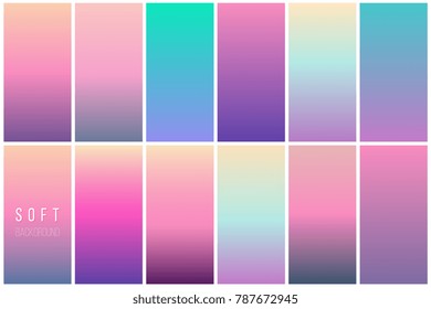 Abstract colorful vector background collection