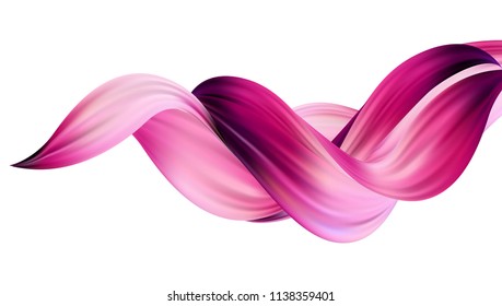 Abstract colorful vector background, color flow liquid wave for design brochure, website, flyer. EPS10