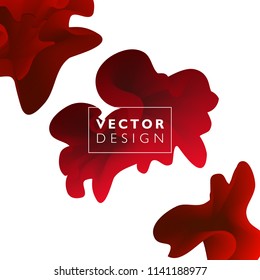 Abstract colorful vector background, color flow liquid wave for design brochure, website, flyer. Stream fluid