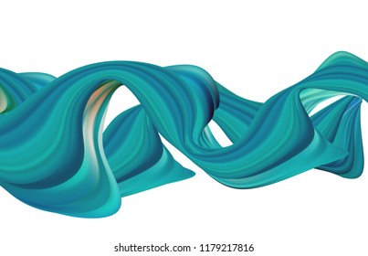 Abstract colorful vector background, color flow liquid wave for design brochure, website, flyer. Stream fluid. Acrylic paint