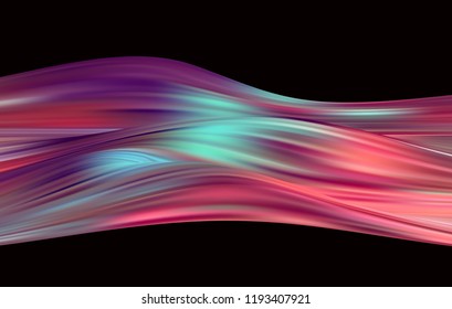 Abstract colorful vector background, color flow liquid wave for design brochure, website, flyer. Stream fluid. Acrylic paint