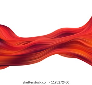 Abstract colorful vector background, color flow liquid wave for design brochure, website, flyer. Stream fluid. Acrylic paint