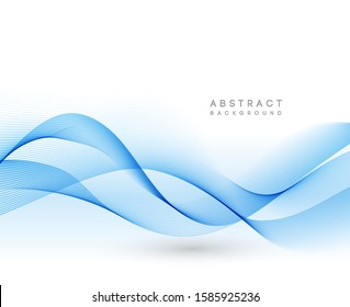 Abstract colorful vector background, color wave for design brochure, website, flyer.