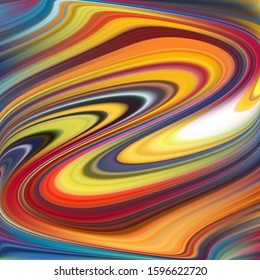Abstract colorful vector background, color flow liquid wave for design brochure, website, flyer. Stream fluid. Acrylic paint