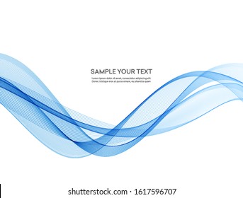 Abstract colorful vector background, color wave for design brochure, website, flyer.