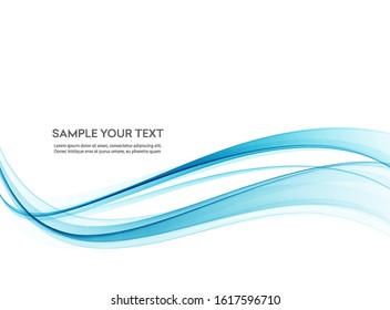 Abstract colorful vector background, color wave for design brochure, website, flyer.