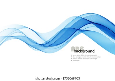 Abstract colorful vector background, color wave for design brochure, website, flyer.