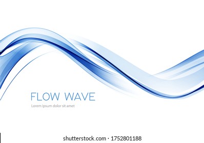 Abstract Colorful Vector Background, Color Wave For Design Brochure, Website, Flyer.