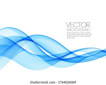 Abstract colorful vector background, color wave for design brochure, website, flyer.