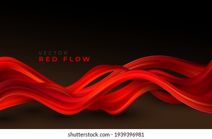 Resumen de fondo de vector colorido, flujo de color de onda líquida para el folleto de diseño, sitio web, volante.