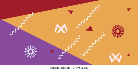 Abstract colorful vector background. Creative design wallpaper